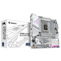 GIGABYTE Z890M AORUS ELITE WIFI7 ICE Scheda Madre - Supporta CPU Intel Core Ultra (Serie 2), VRM a 12+1+2 fasi, fino a 8800MHz D