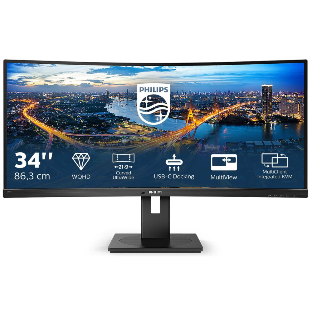 Philips 346b1c Curved Monitor 86.36 cm (34 pollici)