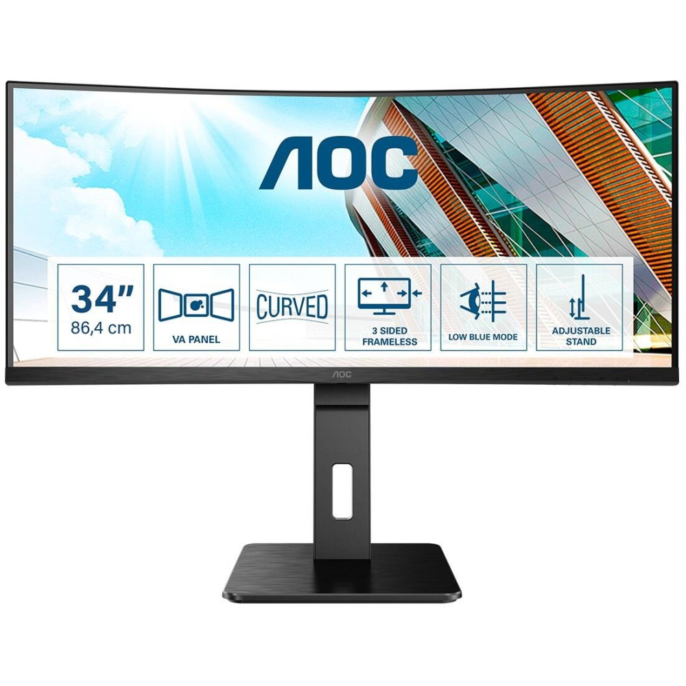 AOC Cu34p2a Curved Monitor 86,4 cm (34 pollici)