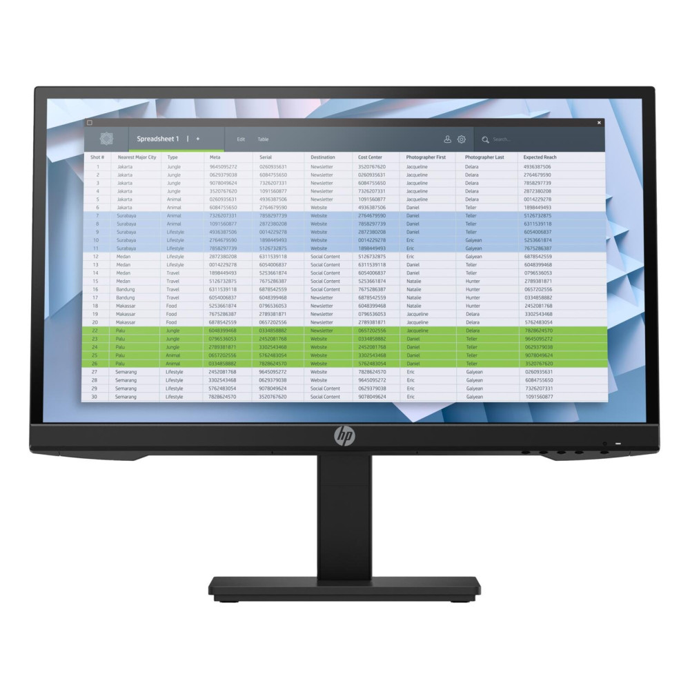 HP P22 G4 Monitor 54.60 cm (21,5 pollici)