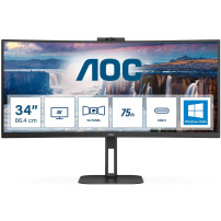 AOC CU34V5CW/BK Curved Monitor 86,4 cm (34 pollici)
