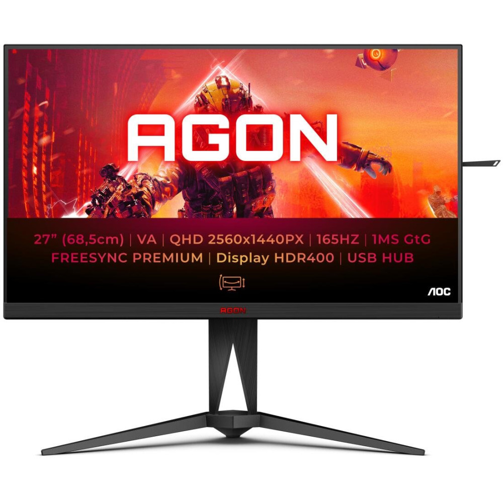 AOC Agon AG275QXN Monitor di gioco 68,5 cm (27 pollici) AOC Agon AG275QXN Monitor di gioco 68,5 cm (27 pollici)