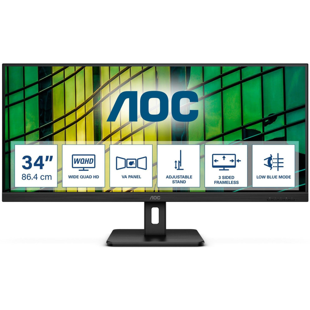 AOC U34E2M/BK Monitor 86,4 cm (34 pollici) AOC U34E2M/BK Monitor 86,4 cm (34 pollici)
