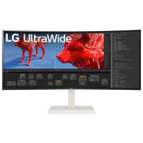 LG Ultrawide 38WR85QC-W Monitor curvo a 96,5 cm (38 pollici), bianco