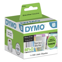 Etichetta originale Dymo® per etichetta ™, multiuso - bianco - rilasciato, 1 x 1.000 etichette