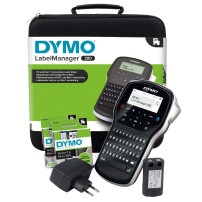 Dymo® LabelManager ™ 280 / Dispositivo di etichettatura - tastiera Qwertz, nel set di valigie