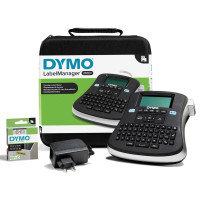 Dymo® LabelManager ™ 210D+ / Dispositivo di etichettatura - tastiera Qwertz, set di case