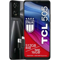 TCL 505 DUAL SIM 6.75" OCTA CORE 512GB RAM 8GB 4G LTE ITALIA SPACE GREY + CAVO USB-C