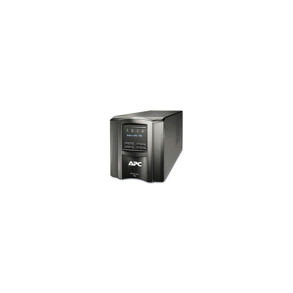 APC Smart-Ups 750VA, LCD, 220-240V (SMT750ic) con APC SmartConnect