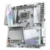 GIGABYTE Z890 AORUS TACHYON ICE Scheda Madre – CPU Intel Core Ultra (Serie 2), VRM a 18+1+2 fasi, fino a 9500 MHz DDR5 (O.C), 1 