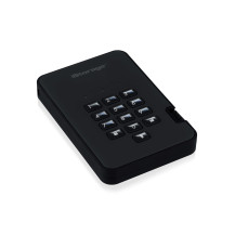 iStorage diskAshur 2 disco rigido esterno 2 TB 5400 Giri/min USB tipo A 3.2 Gen 1 (3.1 Gen 1) Nero