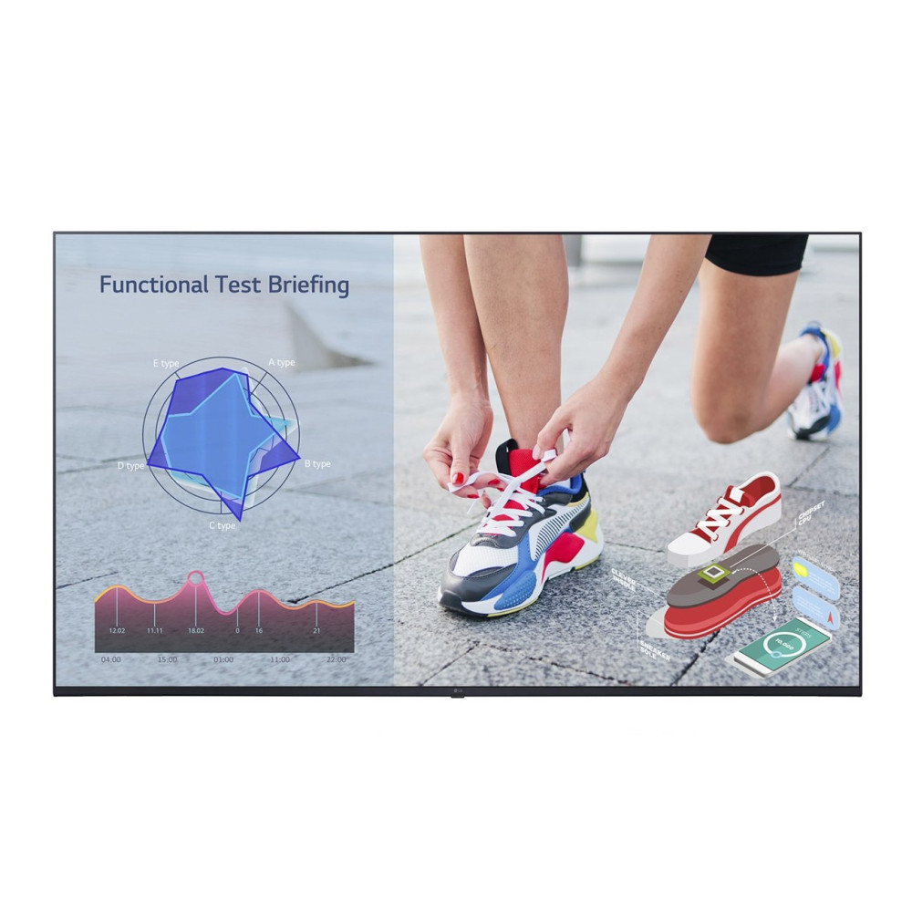 LG 50UL3J-M visualizzatore di messaggi Pannello piatto per segnaletica digitale 127 cm (50") LCD Wi-Fi 400 cd/m² 4K Ultra HD Blu