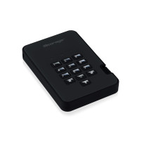 iStorage diskAshur 2 disco rigido esterno 5 TB 5400 Giri/min USB tipo A 3.2 Gen 1 (3.1 Gen 1) Nero
