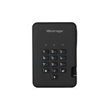 iStorage diskAshur 2 1 TB USB tipo A 3.2 Gen 1 (3.1 Gen 1) Nero