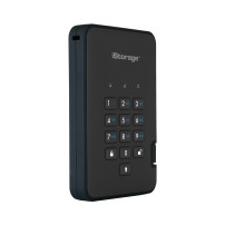 iStorage diskAshur 2 1 TB USB tipo A 3.2 Gen 1 (3.1 Gen 1) Nero