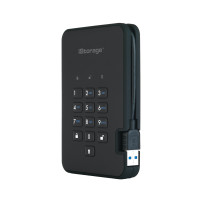 iStorage diskAshur 2 1 TB USB tipo A 3.2 Gen 1 (3.1 Gen 1) Nero
