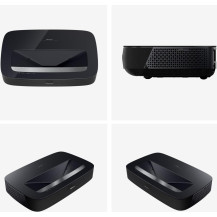 Hisense Laser Cinema 4K PL1SE, da 80" fino a 120", Proiettore raggio ultra-corto Single Laser, Smart TV VIDAA U6, Wifi, Bluetoot