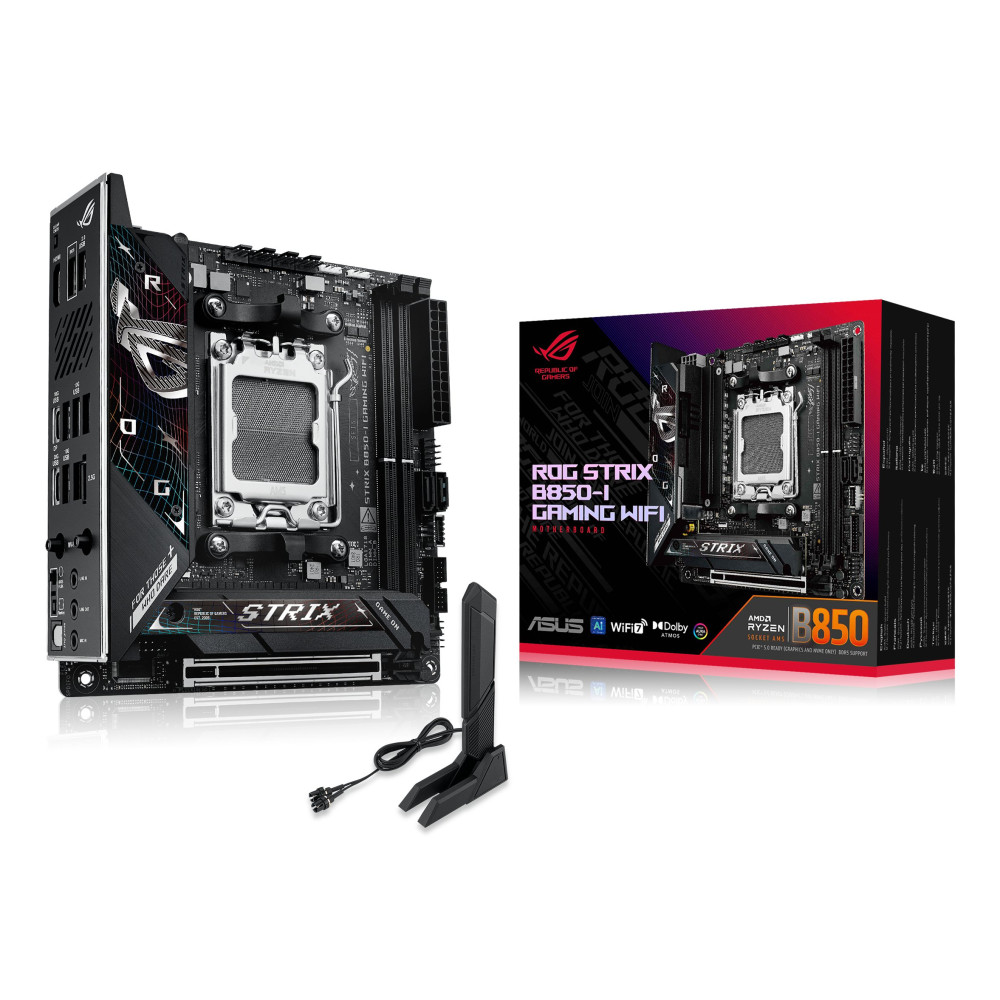 ASUS ROG STRIX B850-I GAMING WIFI AMD B850 Socket AM5 mini ITX