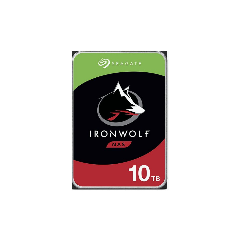 Seagate IronWolf ST10000VN000 disco rigido interno 10 TB 7200 Giri/min 256 MB 3.5" Serial ATA III