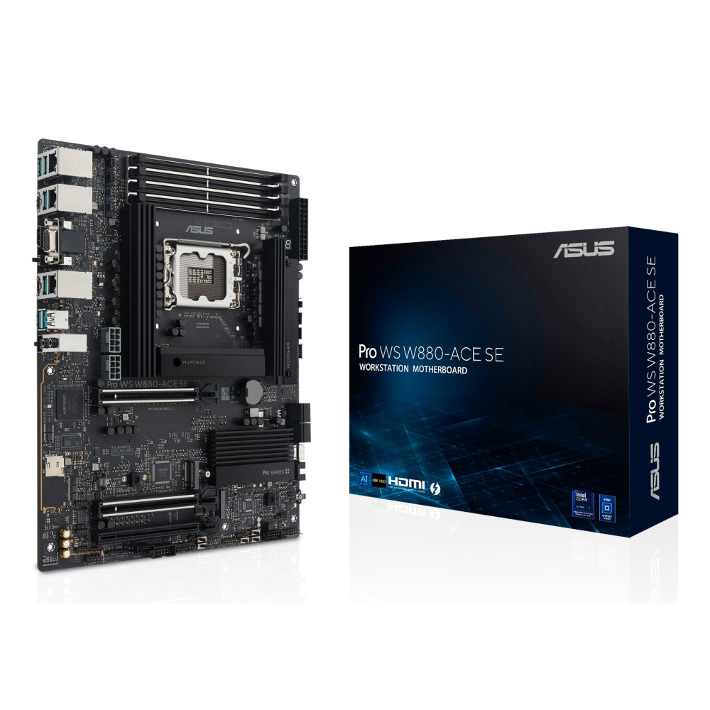 ASUS PRO WS W880-ACE SE Intel W880 LGA 1851 (Socket V1) ATX