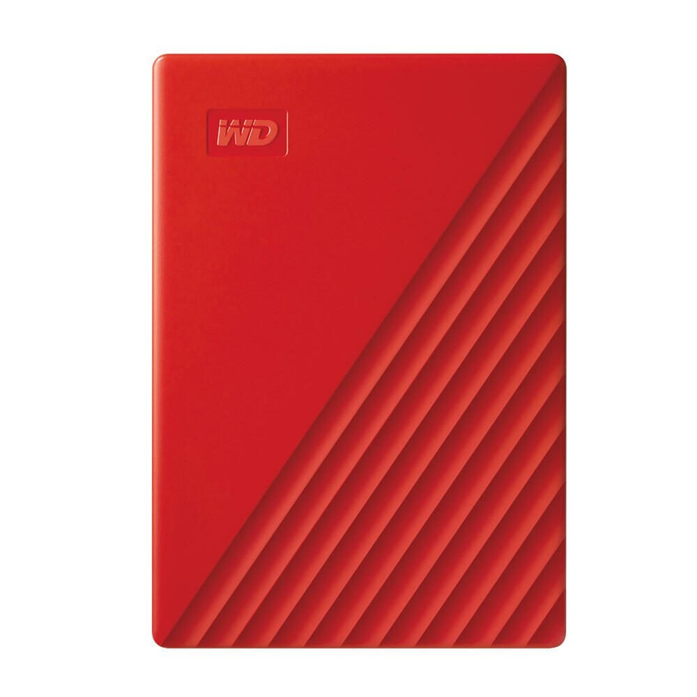 WD My Passport ™ HDD 2 TB - rosso