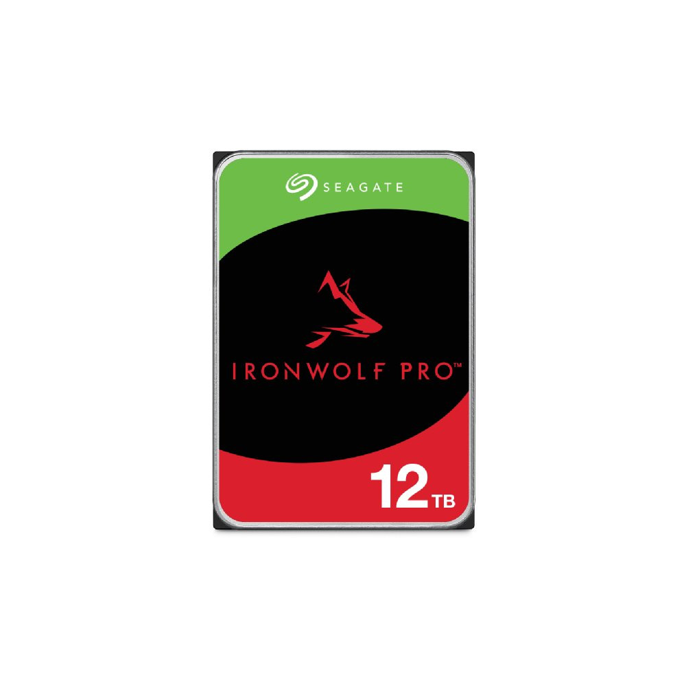 Seagate IronWolf Pro ST12000NT001 disco rigido interno 12 TB 7200 Giri/min 256 MB 3.5" Serial ATA III
