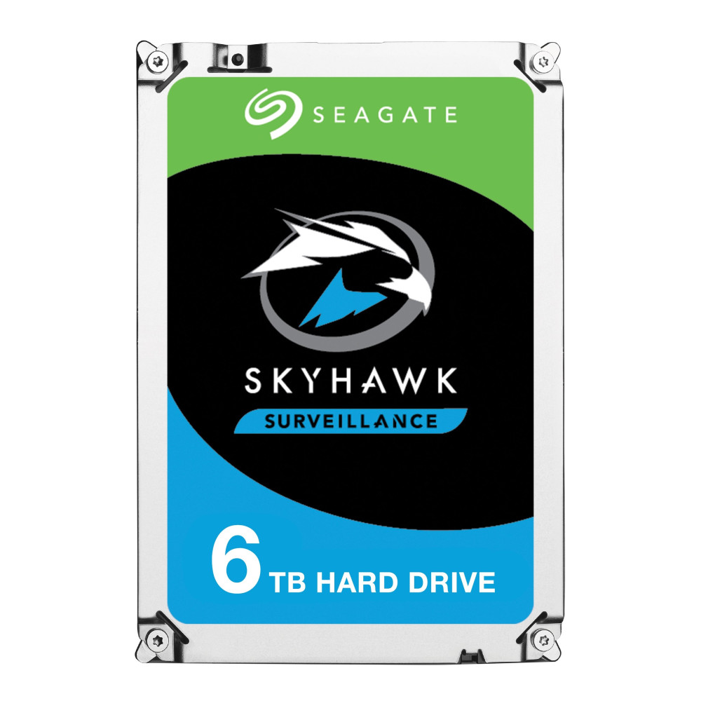 Seagate SkyHawk ST6000VX001 disco rigido interno 6 TB 5900 Giri/min 256 MB 3.5" Serial ATA III