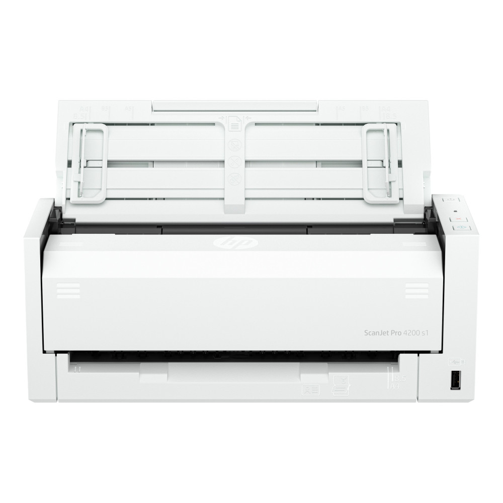 HP ScanJet Pro 4200 s1 Scanner ADF 600 x 600 DPI A4 Blu, Bianco
