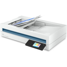 HP Scanjet Pro N4600 fnw1 Scanner a piano e ADF 1200 x 1200 DPI A5 Bianco