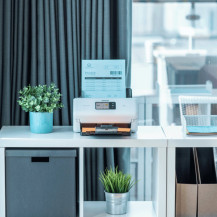 Brother ADS-4550W Scanner ADF 600 x 600 DPI Nero, Bianco