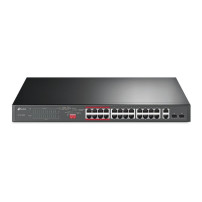 TP-Link TL-SL1226P 24-Port 10/100 Mbps + Gigabit Poe + Switch non gestito a 2 porte