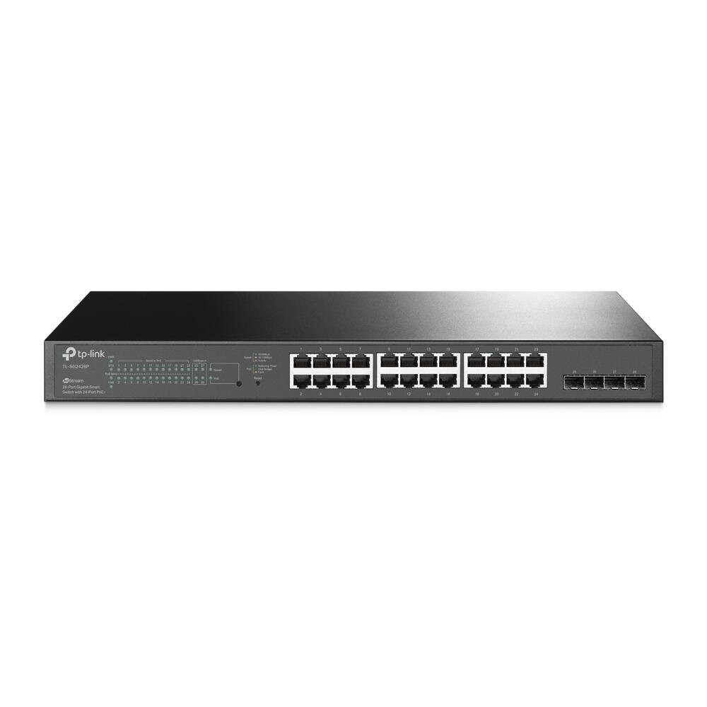 TP-Link JetStream TL-SG2428P Switch smart-poe gigabit a 28 porte con 4 slot SFP TP-Link JetStream TL-SG2428P Switch smart-poe gigabit a 28 porte con 4 slot SFP