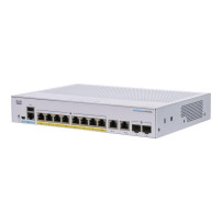 Cisco Switch Business 250 Series da 10 porte 1GBE 45W Poe Smart Managed
