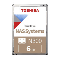 Toshiba N300 NAS - 6 TB, vendita al dettaglio
