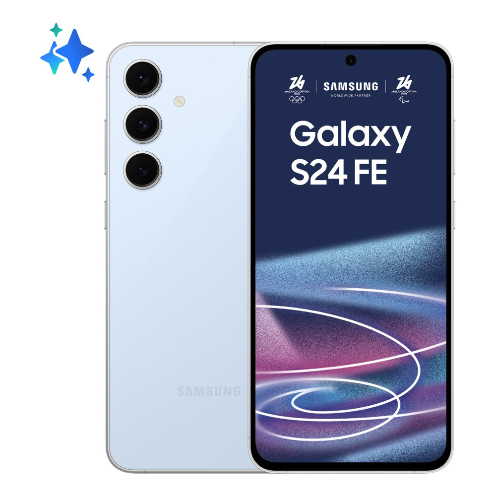 SAMSUNG S721 GALAXY S24 FE 5G DUAL SIM 6.7" OCTA CORE 128GB RAM 8GB AI 5G ITALIA BLUE