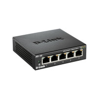 D-Link DGS-105 Switch Desktop Gigabit a 5 porte con alloggiamento in metallo (DGS-105/E)