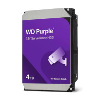 Disco rigido di sorveglianza viola WD - 4 TB