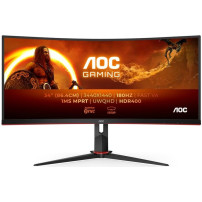 AOC CU34G2XP/BK Curved Gaming Monitor 86,4 cm (34 pollici)