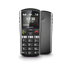 EMPORIA SIMPLICITY SENIOR PHONE 2G 2" TASTI GRANDI SOS NERO GRIGIO