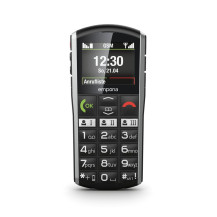 EMPORIA SIMPLICITY V3 SENIOR PHONE 2" TASTI GRANDI 2G RADIO FM BLUETOOTH NERO ARGENTO