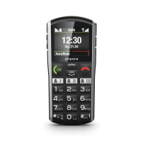 EMPORIA SIMPLICITY V3 SENIOR PHONE 2" TASTI GRANDI 2G RADIO FM BLUETOOTH NERO ARGENTO