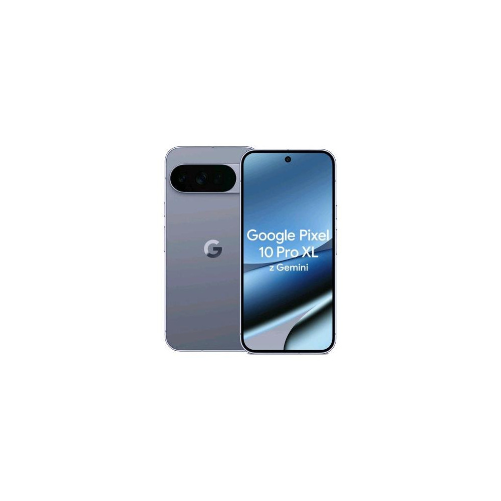 GOOGLE PIXEL 10 PRO XL 5G DUAL SIM 6.8" SUPER ACTUA OCTA CORE 256GB RAM 16GB 5G GEMINI ITALIA MOONSTONE GRIGIO ARGENTO