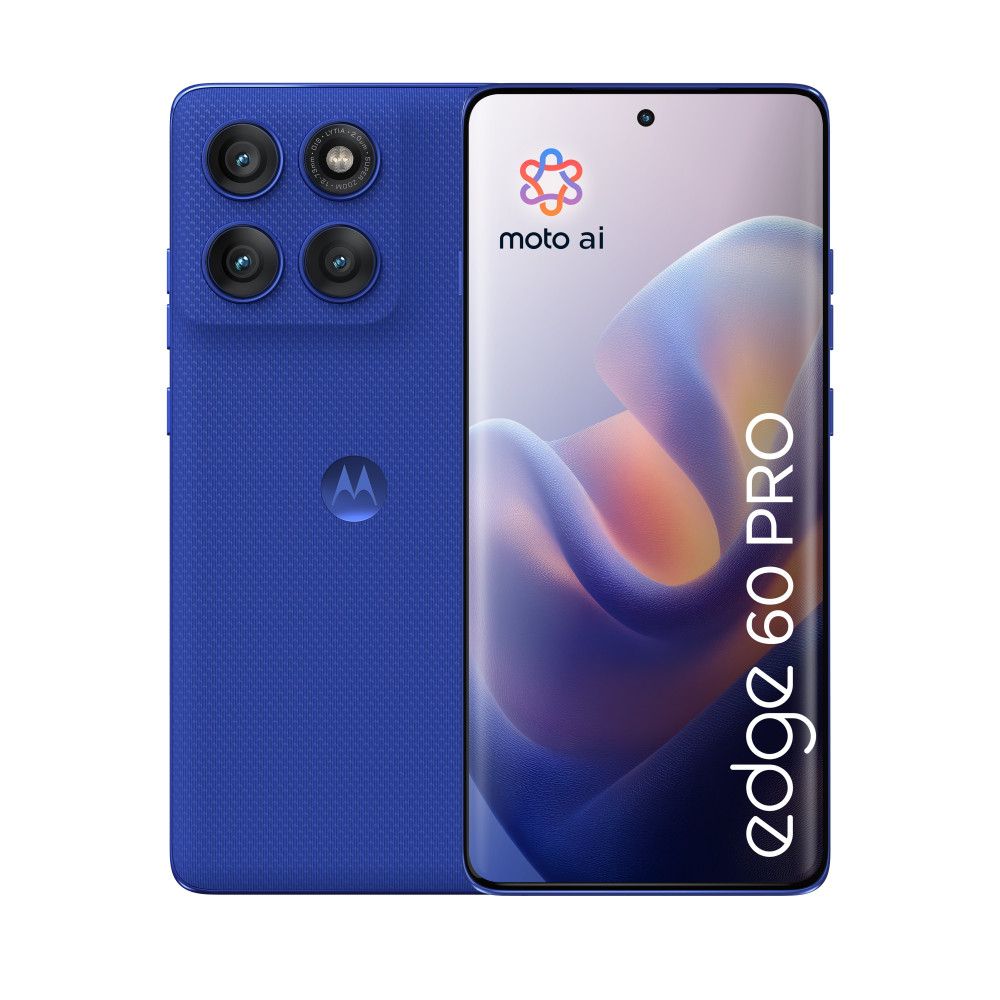 MOTOROLA MOTO EDGE 60 PRO AI 5G DUAL SIM 6.67" OCTA CORE 512GB RAM 12GB 5G ITALIA DAZZLING BLUE