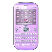 NGM VANITY QWERTY DUAL SIM SWAROVSKI ITALIA LILLA