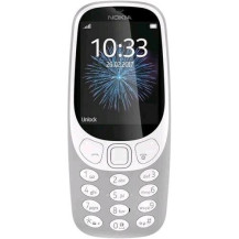NOKIA 3310 DUAL SIM 2.4" MOBILE PHONE 2G CAMERA LED EUROPA GRIGIO