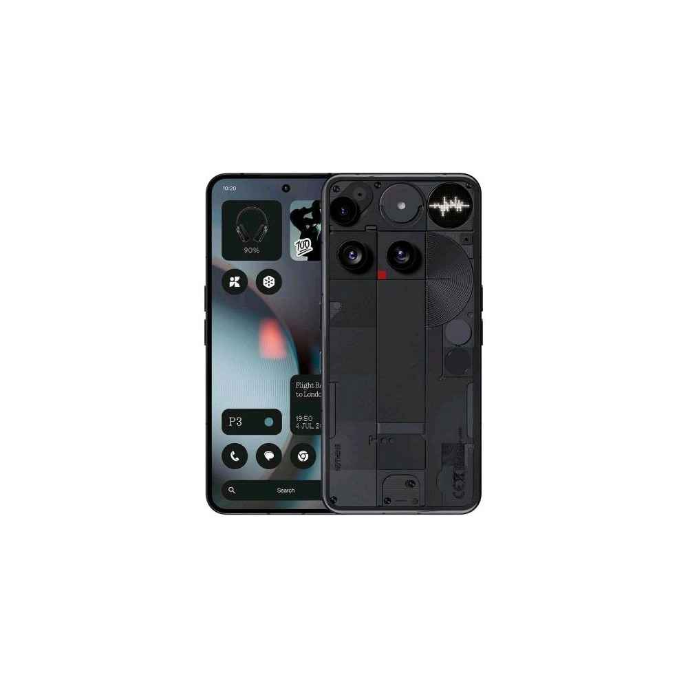 NOTHING PHONE (3) 5G DUAL SIM 6.67" OCTA CORE 512GB RAM 16GB 5G EUROPA BLACK