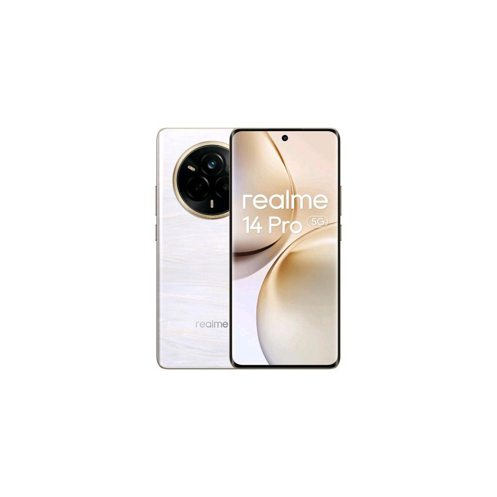 REALME 14 PRO 5G DUAL SIM Ai 6.77" OCTA CORE 256GB RAM 8GB 5G ITALIA PEARL WHITE