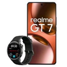 REALME GT7 5G DUAL SIM 6.78" OCTA CORE 512GB RAM 12GB 5G ITALIA BLACK + WATCH S2