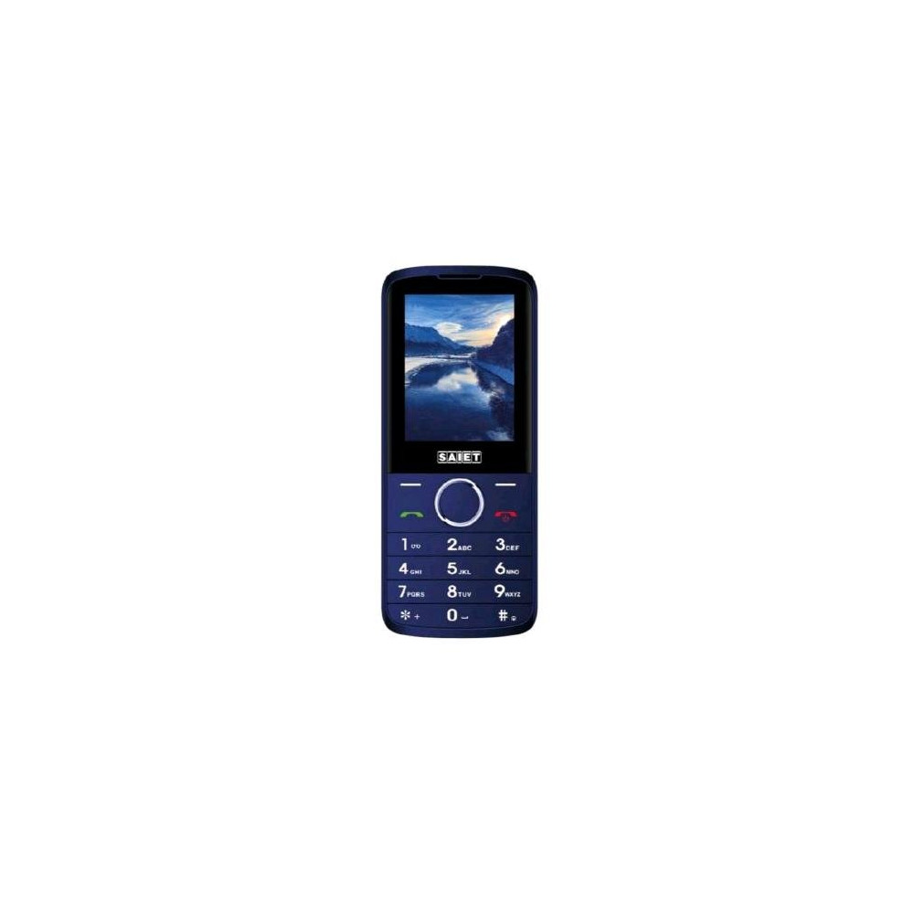 SAIET HANDY DUAL SIM 2.4" RADIO FM TORCIA VIVAVOCE FOTOCAMERA ITALIA BLU