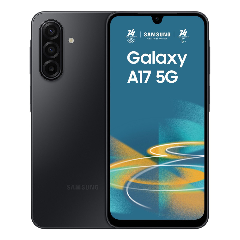 SAMSUNG A176 GALAXY A17 5G DUAL SIM 6.7" OCTA CORE 128GB RAM 4GB 5G EUROPA BLACK